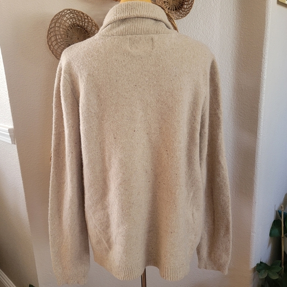 Topman Cozy Wool Cardigan Sweater SZ XL - Picture 5 of 6